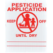 Gemplers Florida Lawn Pesticide Application Signs
