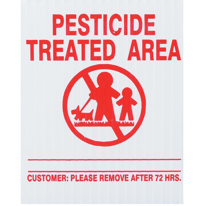 GEMPLER'S New Jersey Lawn Pesticide Application Signs
