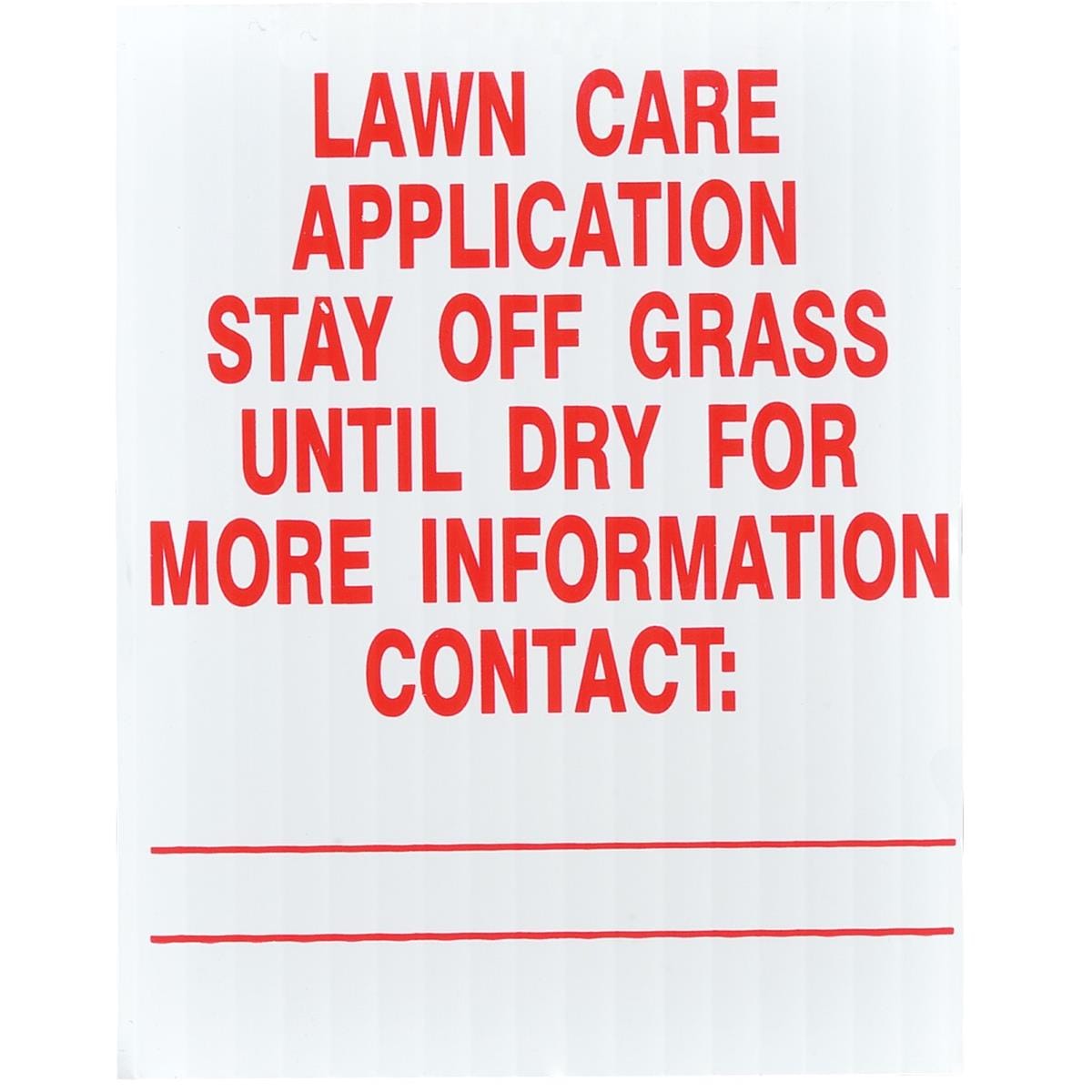 GEMPLER'S Illinois Lawn Pesticide Application Signs