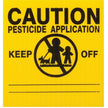 Gemplers Massachusetts Lawn Pesticide Application Signs
