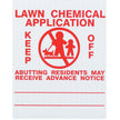Gemplers Ohio Lawn Pesticide Application Signs