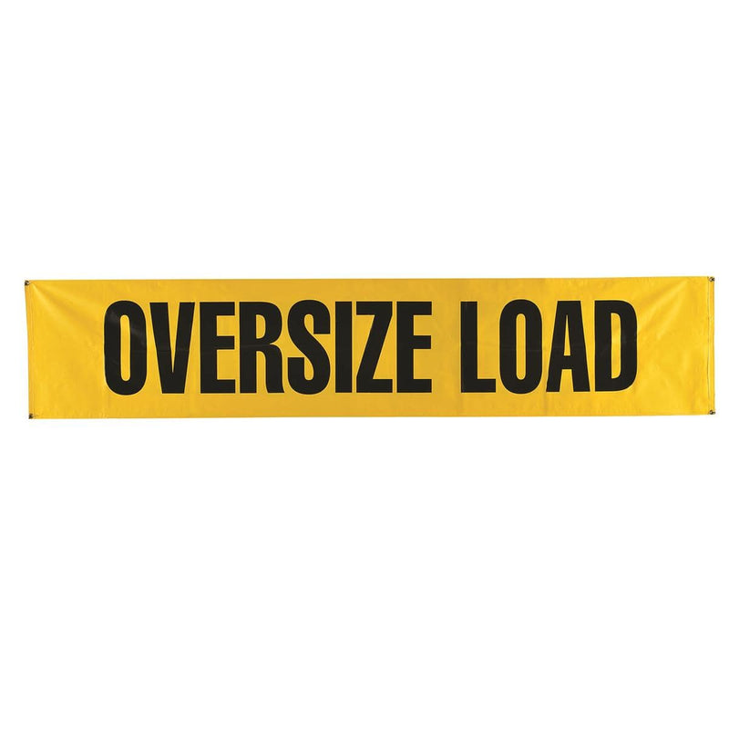 "Wide Load / Oversize Load" Reversible Banner