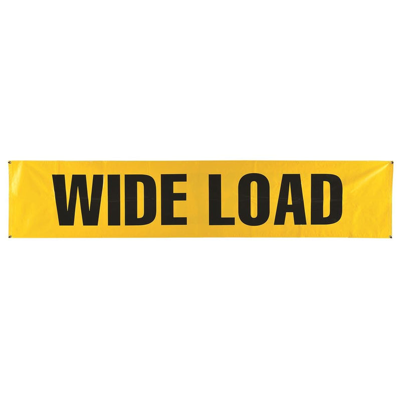 "Wide Load / Oversize Load" Reversible Banner