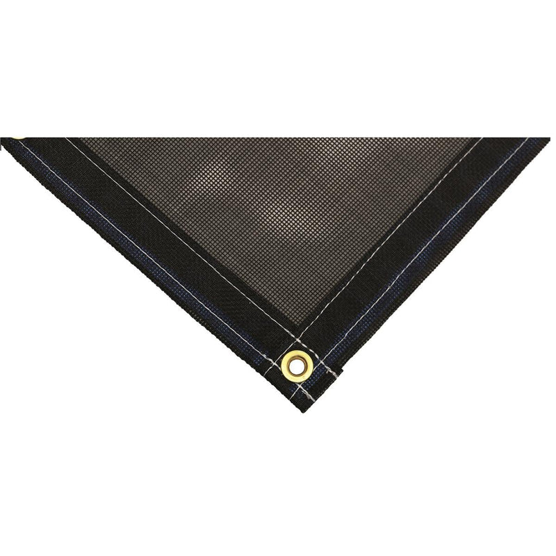tarp vinyl Vinyl-Coated Open Mesh Black Tarp