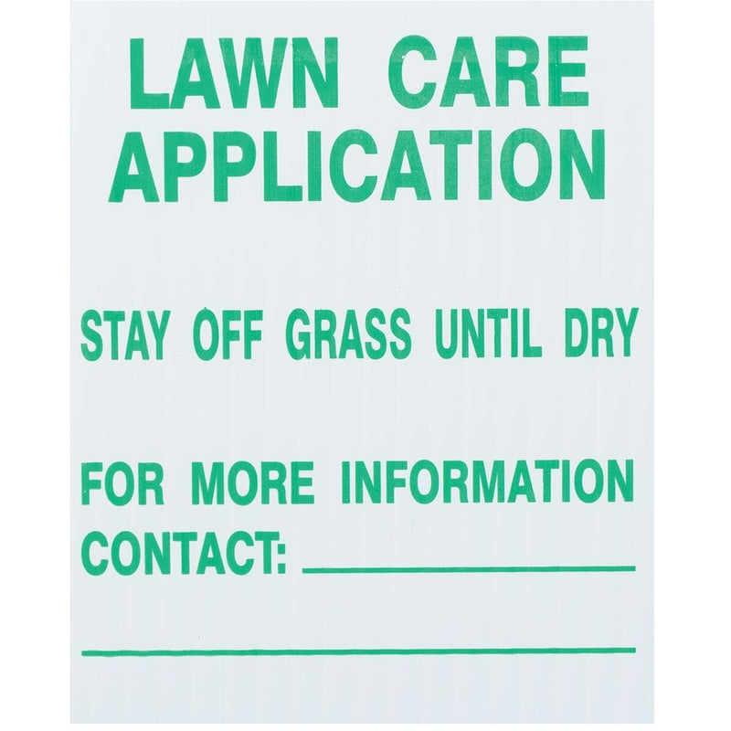 GEMPLER'S Universal Lawn Care Application Signs