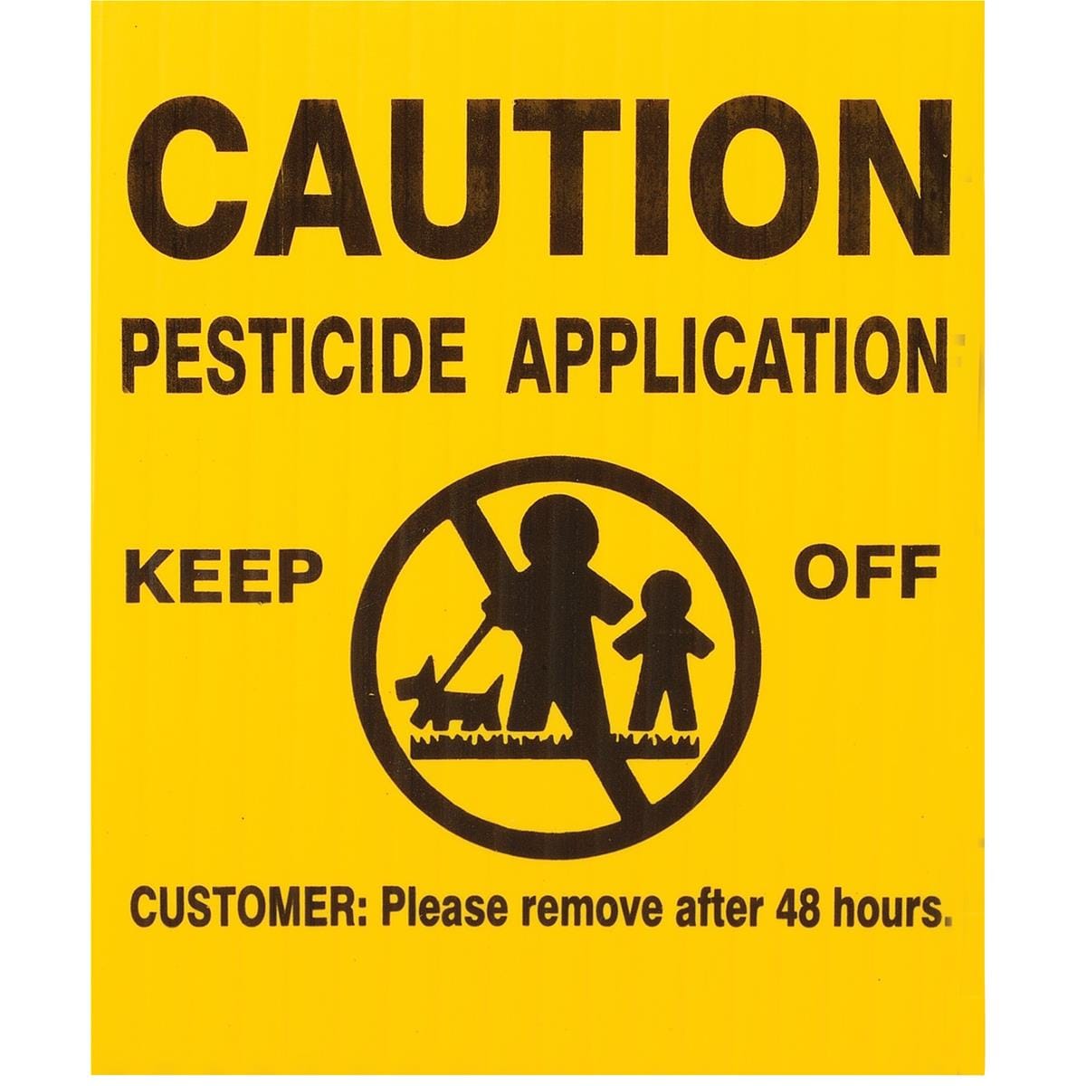 Universal Pesticide Application Signs