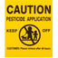 Universal Pesticide Application Signs