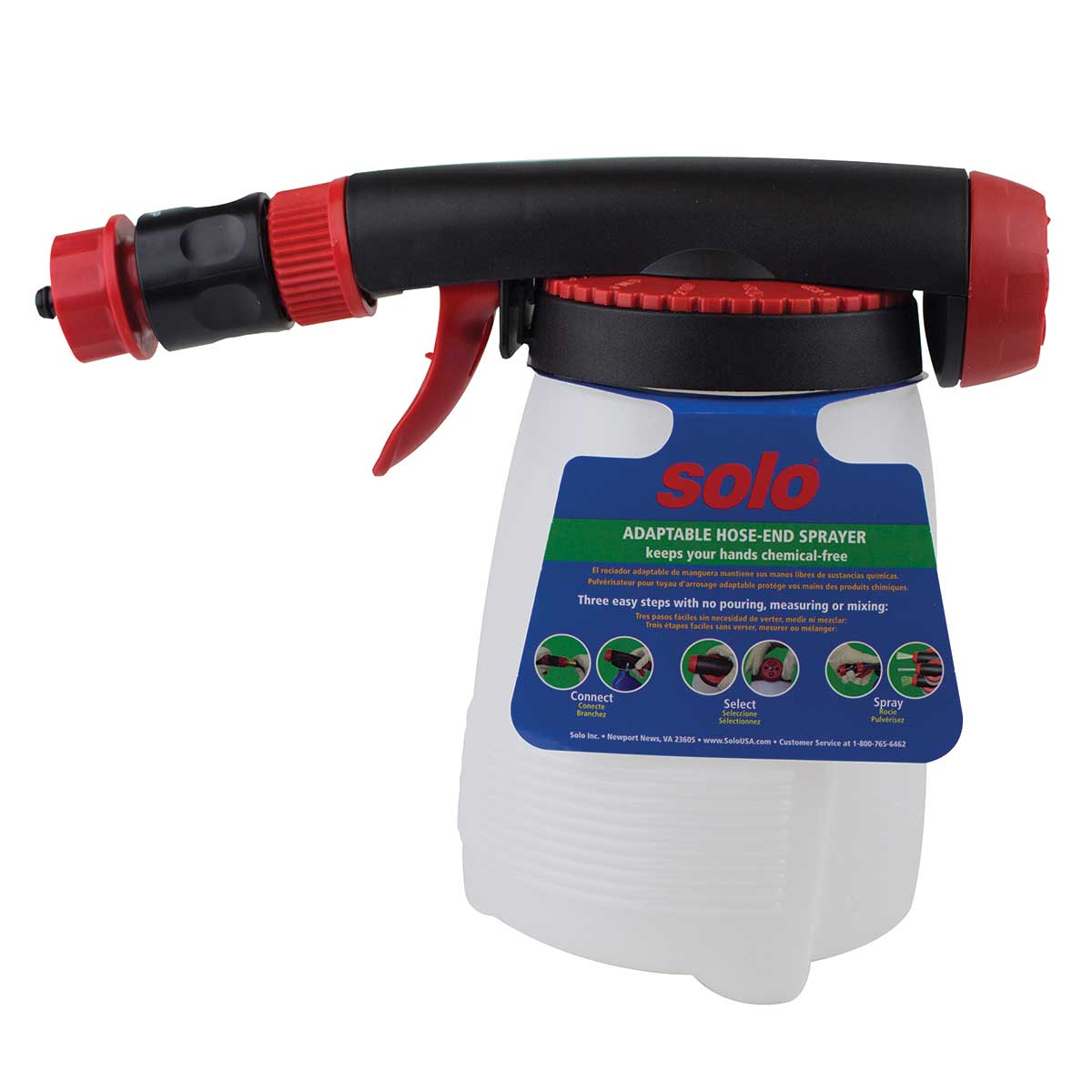 Solo Adaptable Hose-End Sprayer, 32 oz