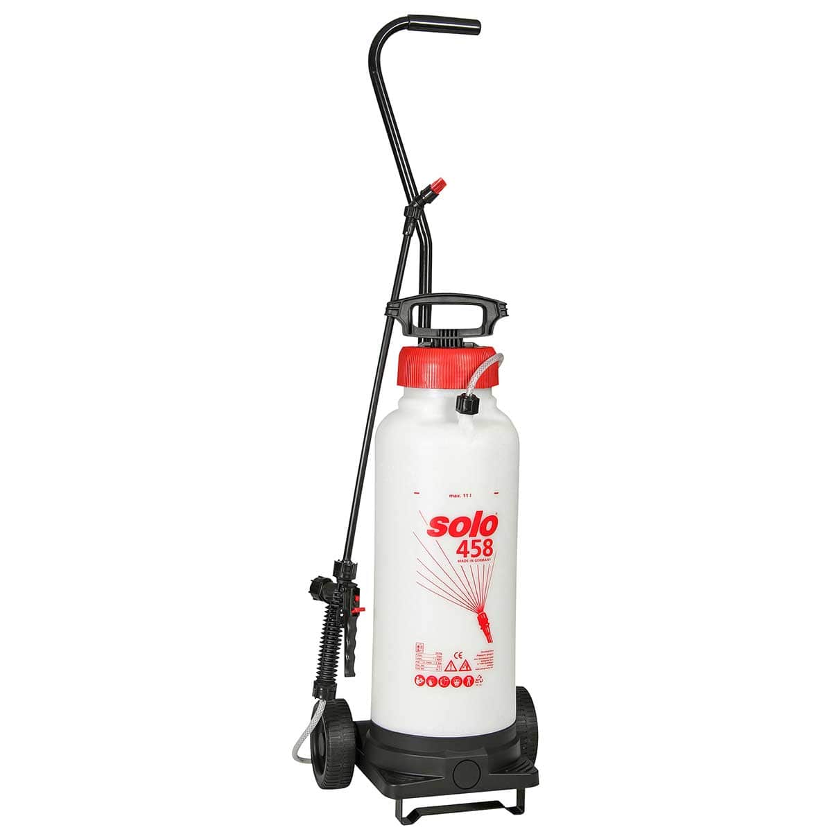 3 gallon garden sprayer on wheels Solo INC 458-Rollabout 3 Gal. Handheld Sprayer Wheels