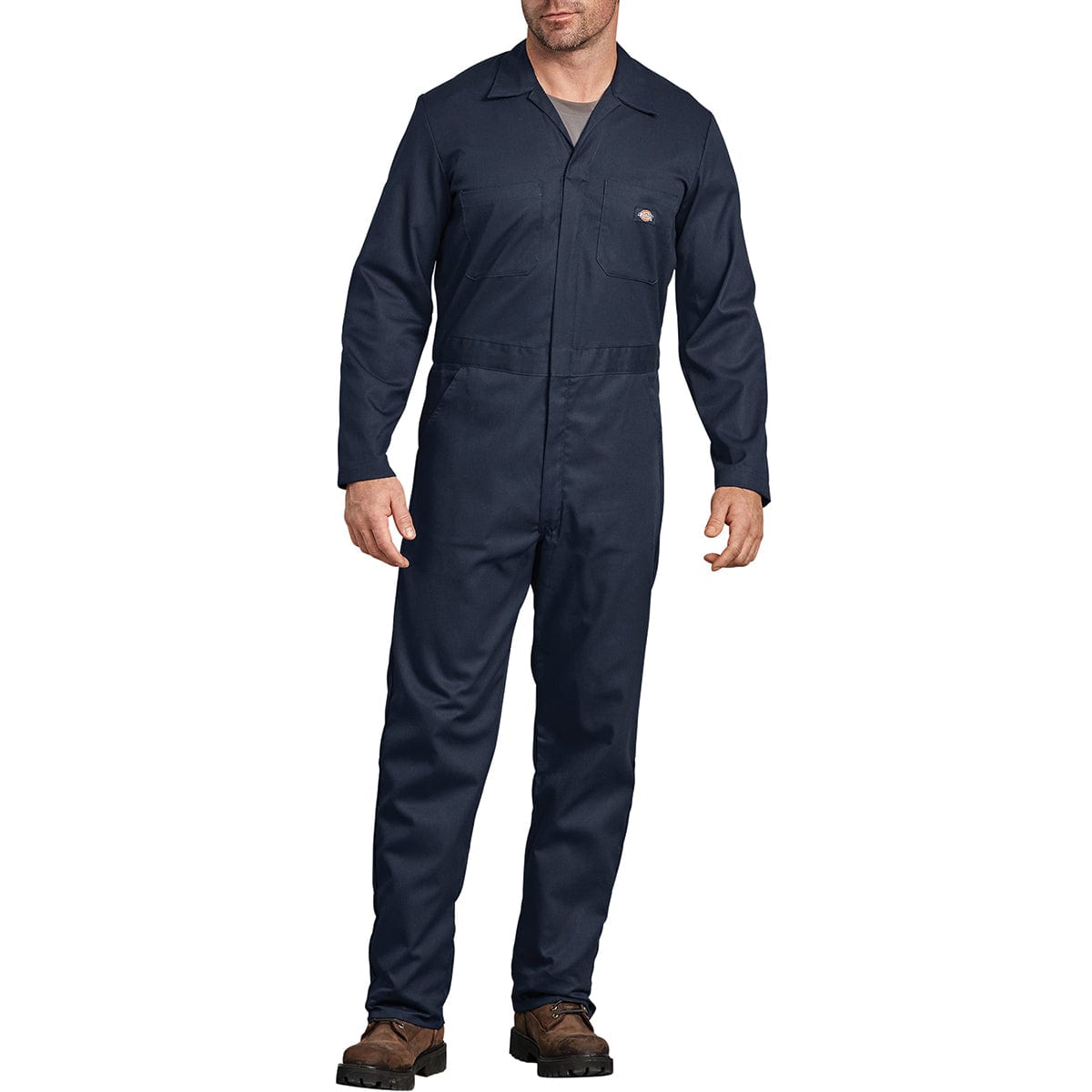 Dark Navy Dickies FLEX Long Sleeve Coveralls