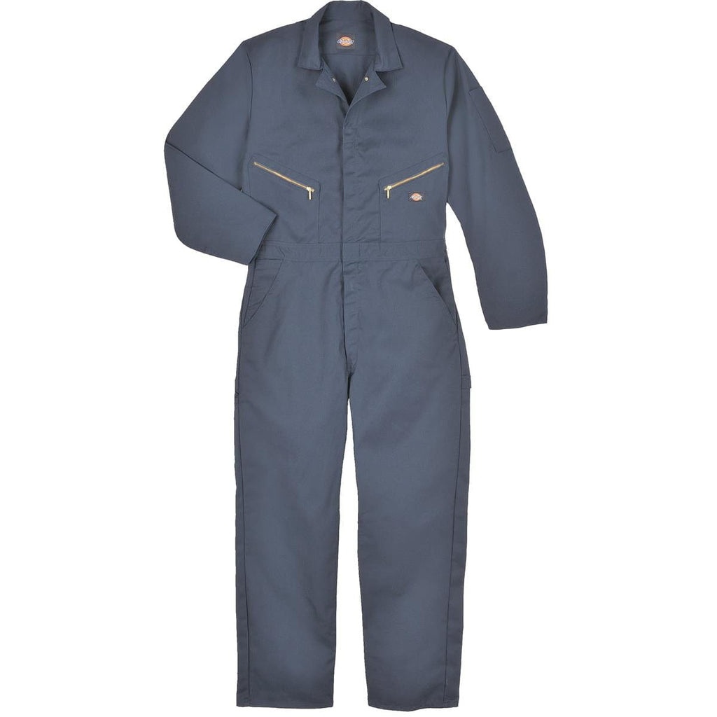 Dark Navy Dickies Deluxe Blended Long-Sleeve Coveralls