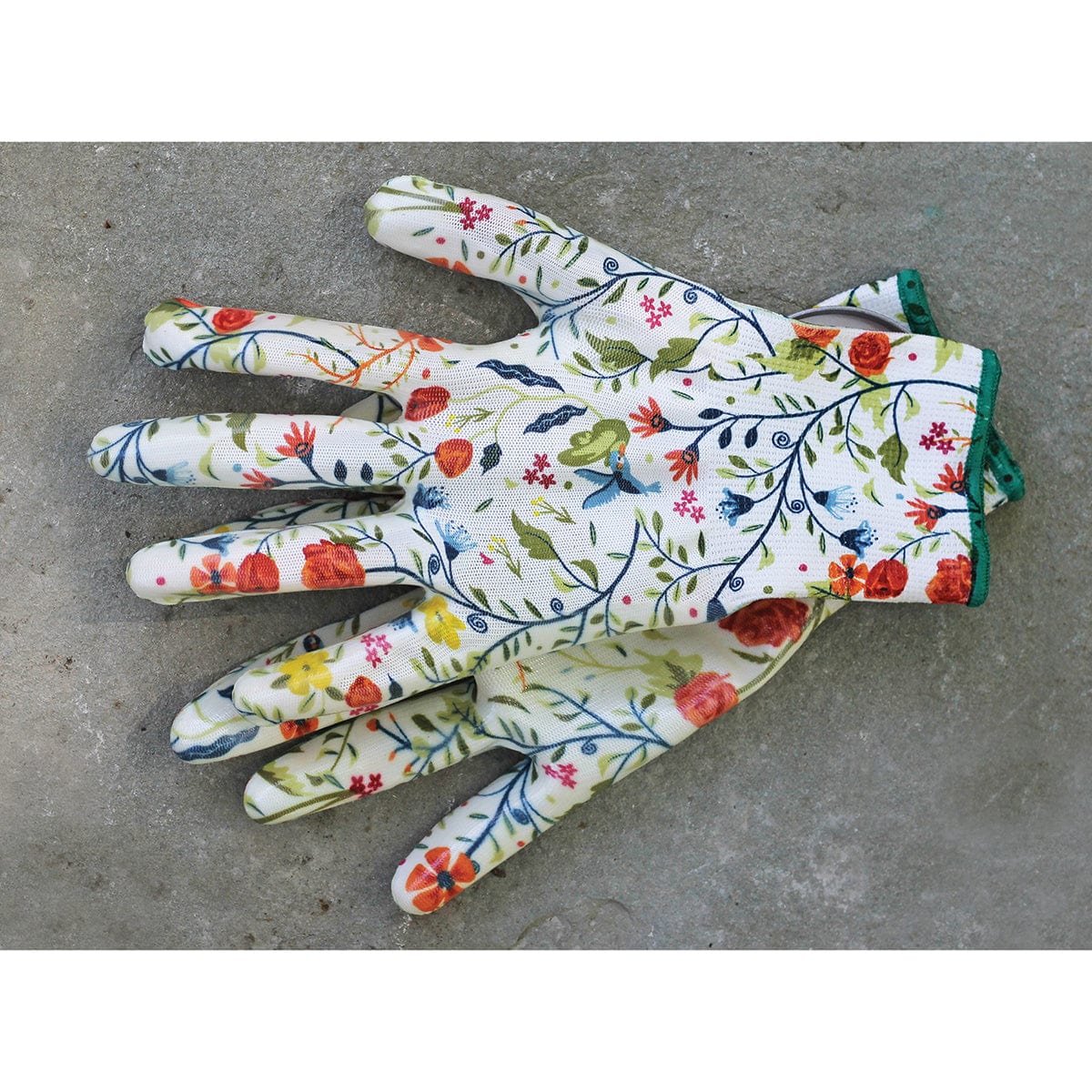v&a gardening gloves Nitrile Weeder Gloves Medium / Garden of Paradise