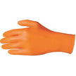 MICROFLEX Blaze Orange Nitrile Gloves, 100pk