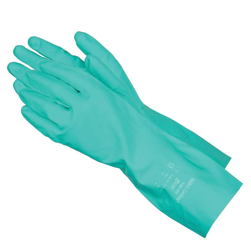 13"L, 15-mil Chemical-Resistant Gloves, Flock Lined