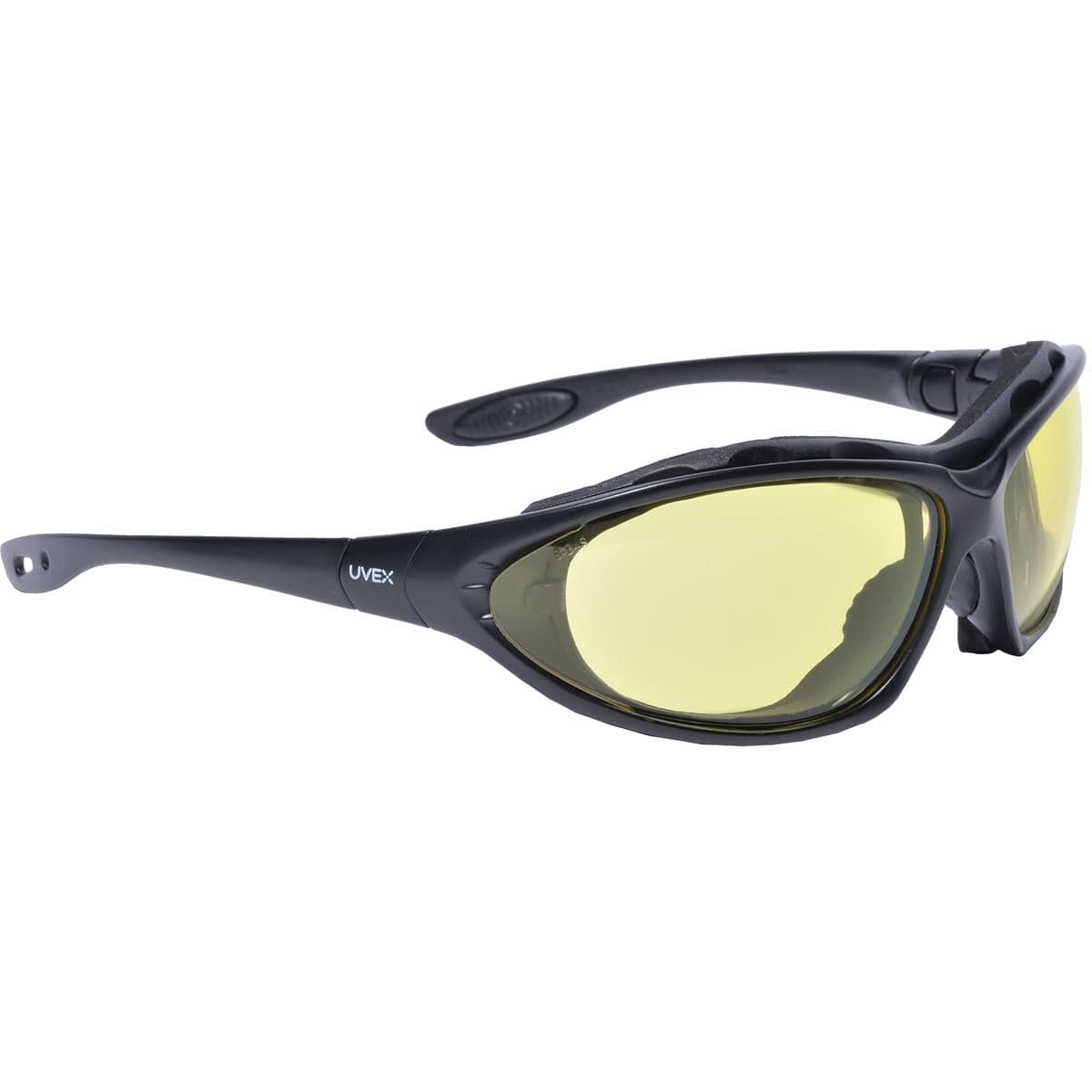Amber Honeywell Uvex Seismic Sealed Safety Glasses