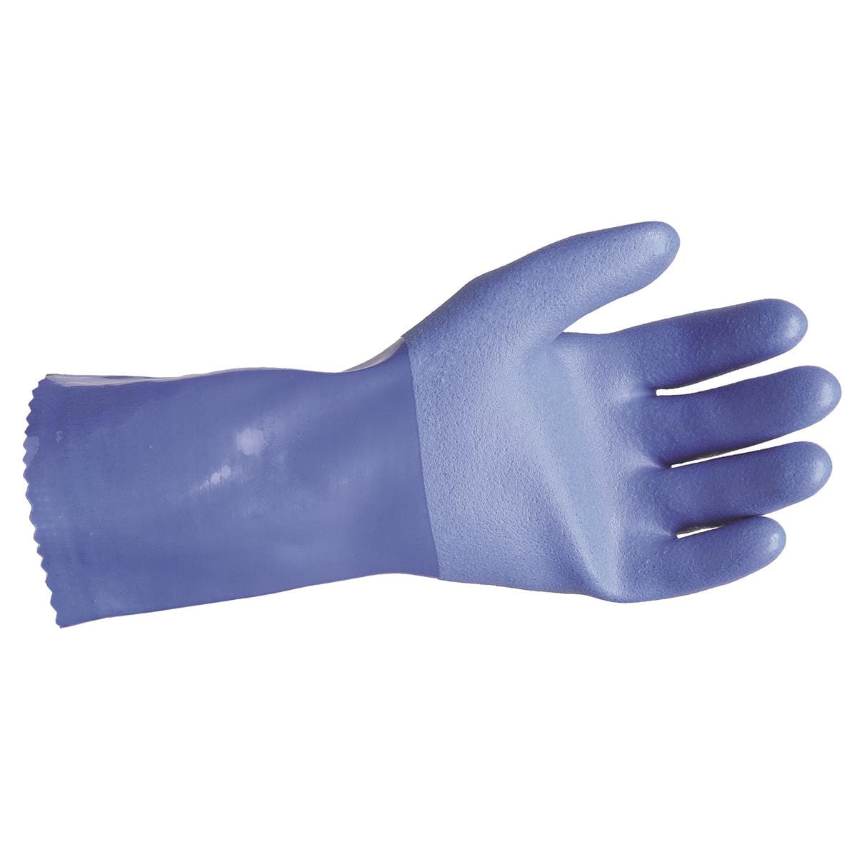 Atlas 12" PVC-Coated Gloves with Cut-Resistant Lining