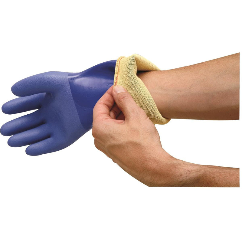 Atlas 12" PVC-Coated Gloves with Cut-Resistant Lining