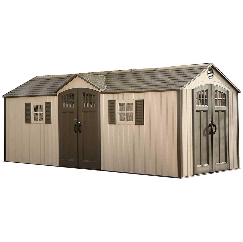 Lifetime 20 Ft. x 8 Ft. Outdoor Storage Shed