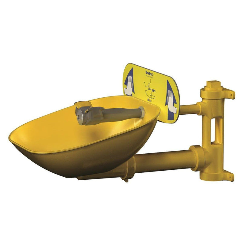 BRADLEY Halo® Wall Mount Eyewash
