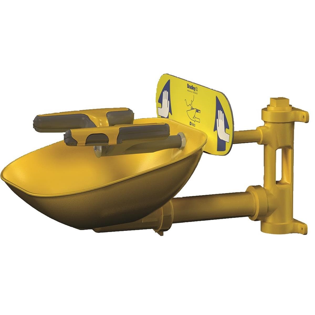 Bradley Halo® Wall Mounted Eye/facewash