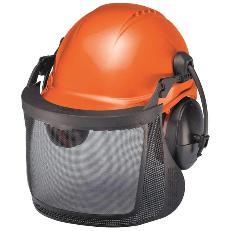ELVEX Proguard™ Woodsman's Helmet with Nylon Mesh Visor