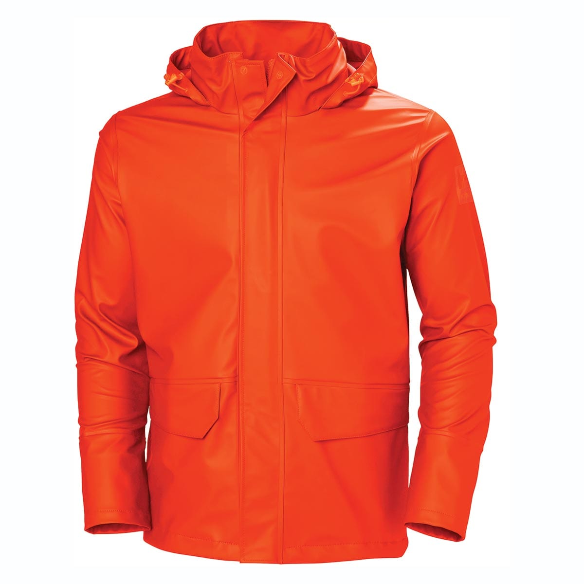 Dark Orange Helly Hansen Gale Waterproof Rain Jacket