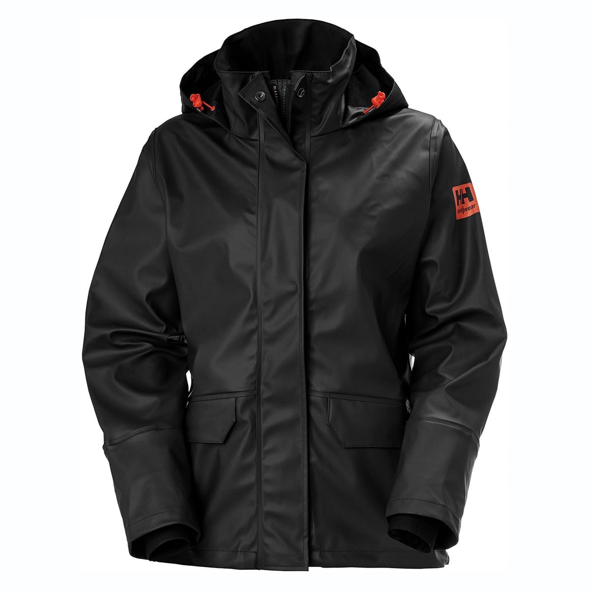 Black Helly Hansen Women's Luna Waterproof Rain Jacket