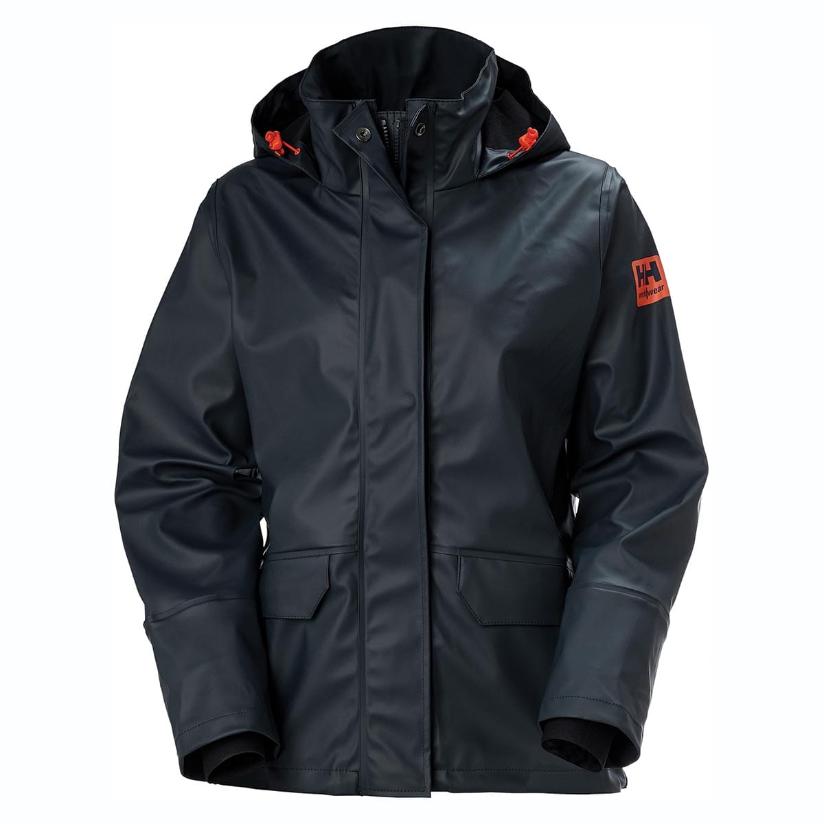 Navy Helly Hansen Women's Luna Waterproof Rain Jacket