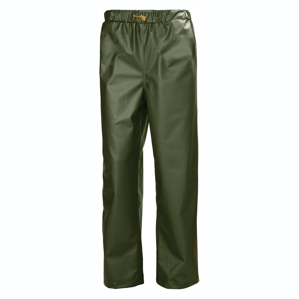 Army Green Helly Hansen Gale Waterproof Rain Pant