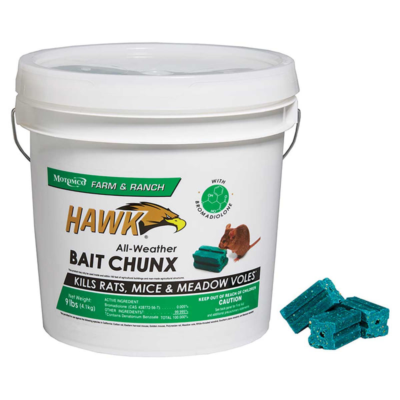 Hawk All-Weather Bait Chunx, 9-lb. Pail
