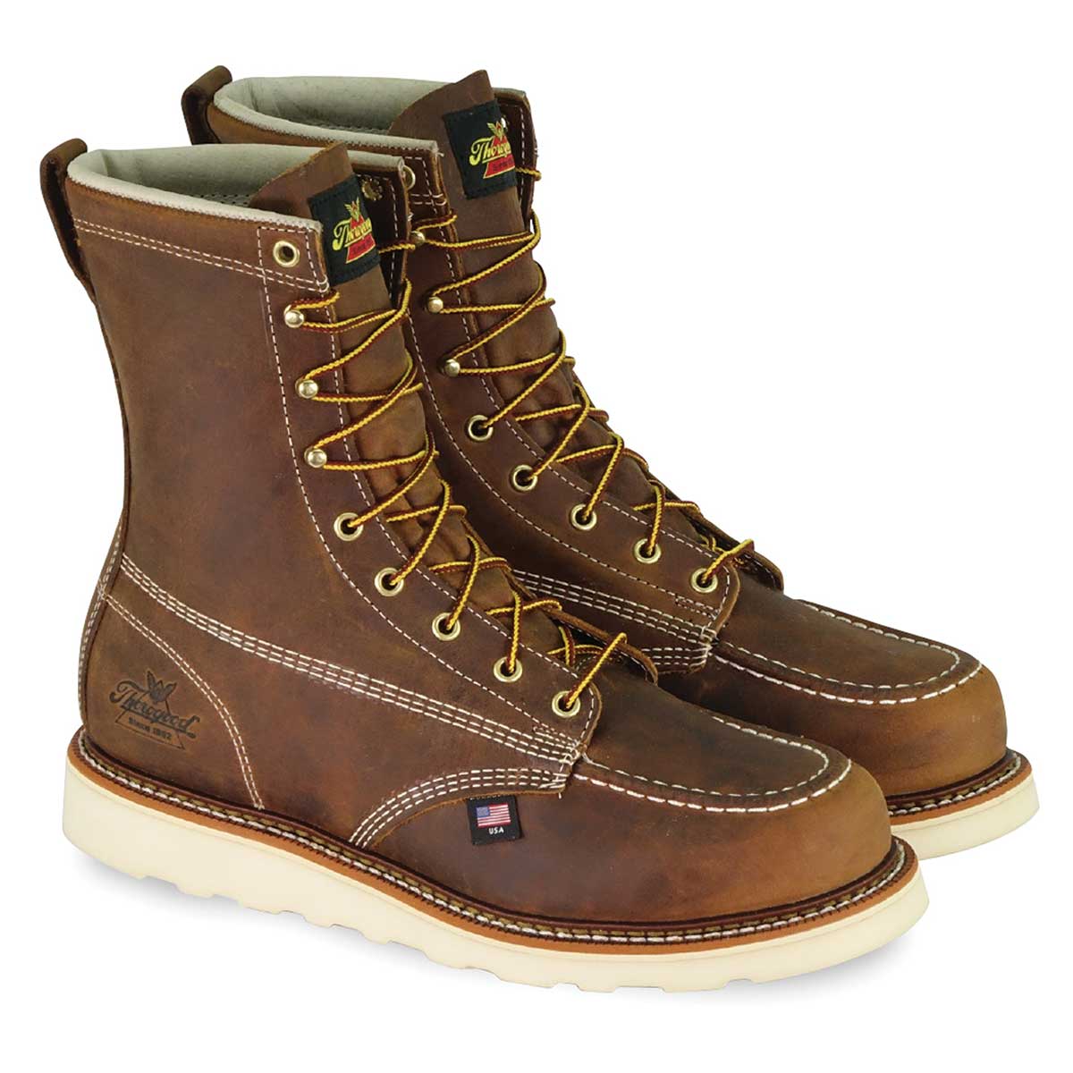 Thorogood American Heritage  8" Moc Toe Maxwear Wedge 804-4478 Boot