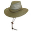 Brushed Twill Safari Hat with 3
