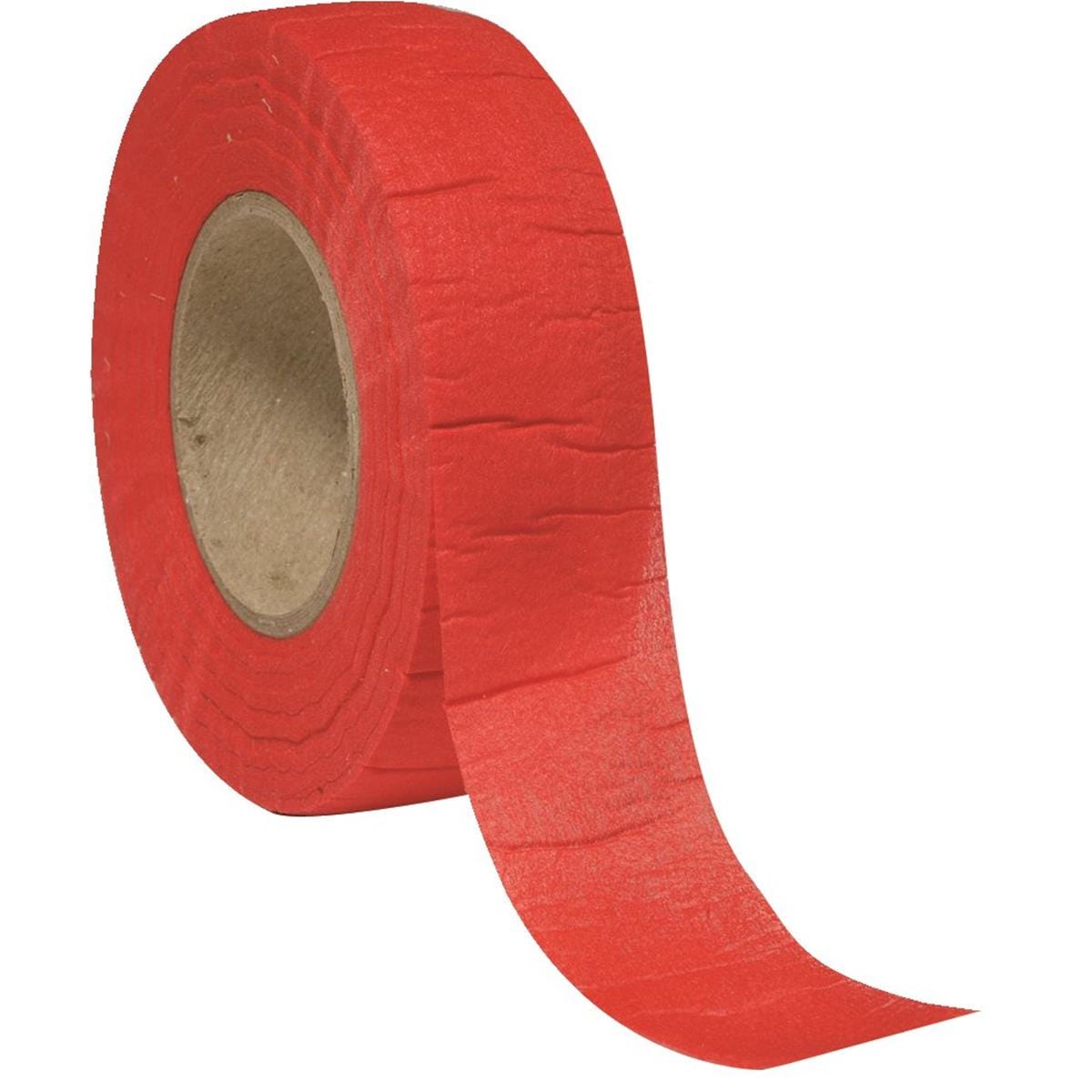 Red Presco Biodegradable Flagging Tape