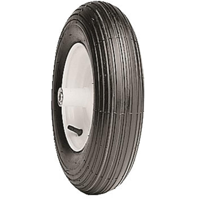 4.80/4.00-8 Solid Rubber Ribbed Tire with Rim