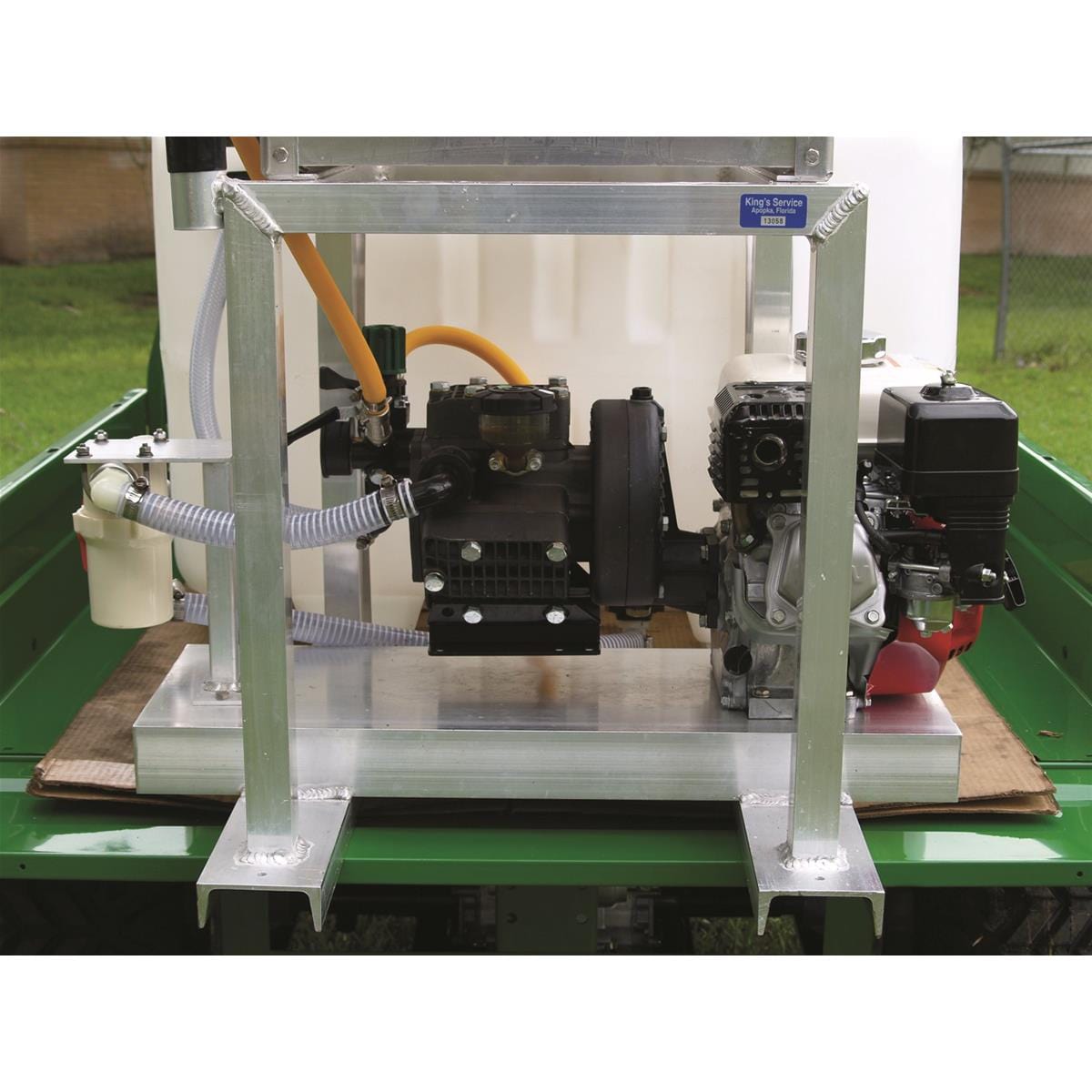 Kings 100 Gallon Skid Sprayer with Hose Reel