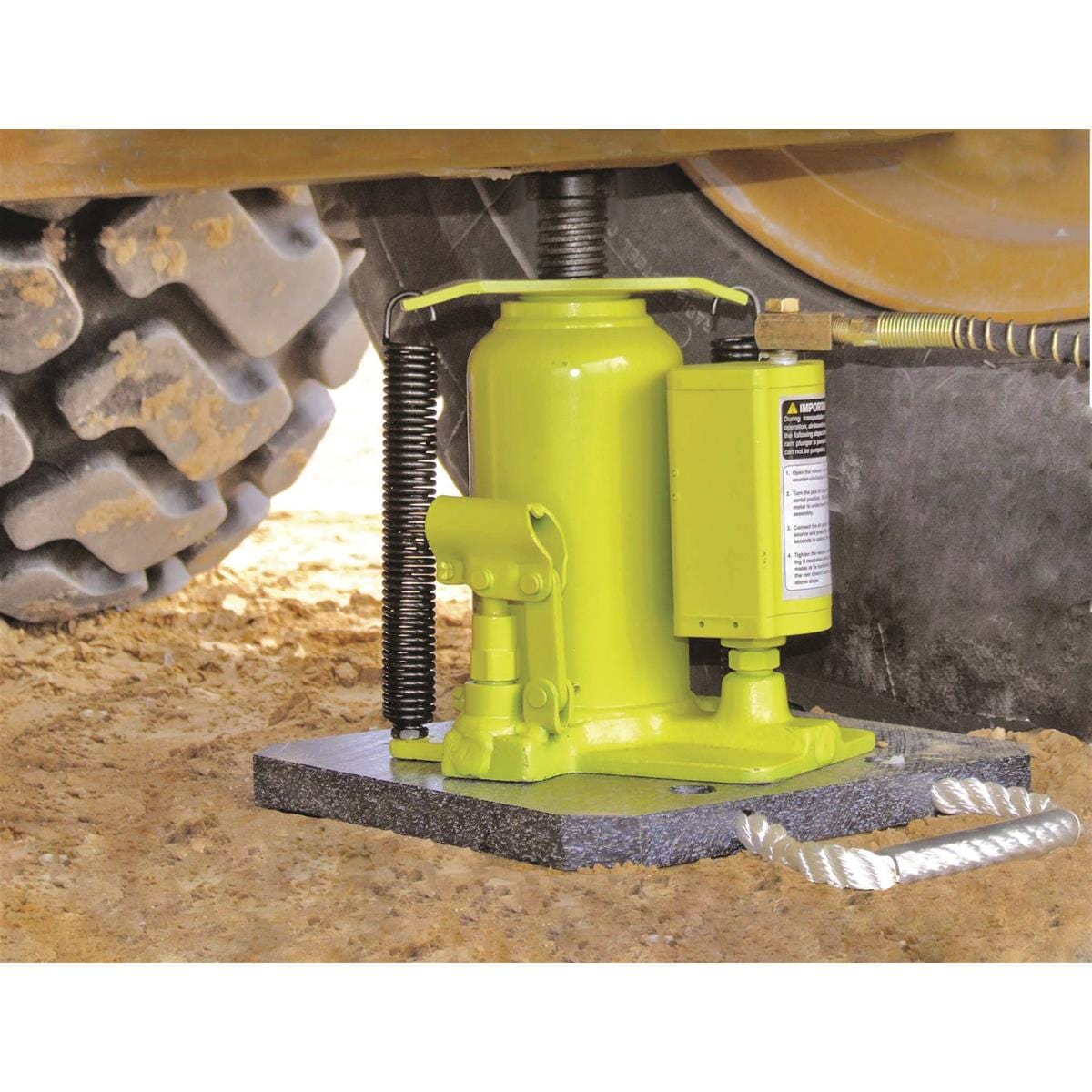 55-Ton Capacity Jack Pad