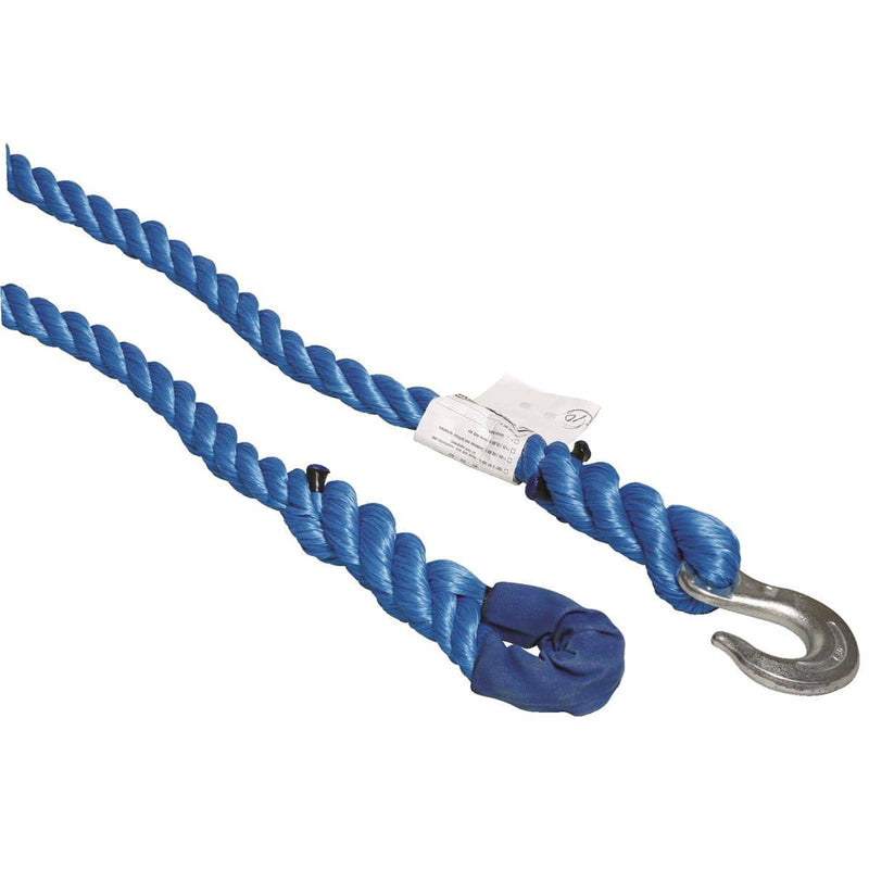 Polypropylene Towing Rope With One Loop And One Hook