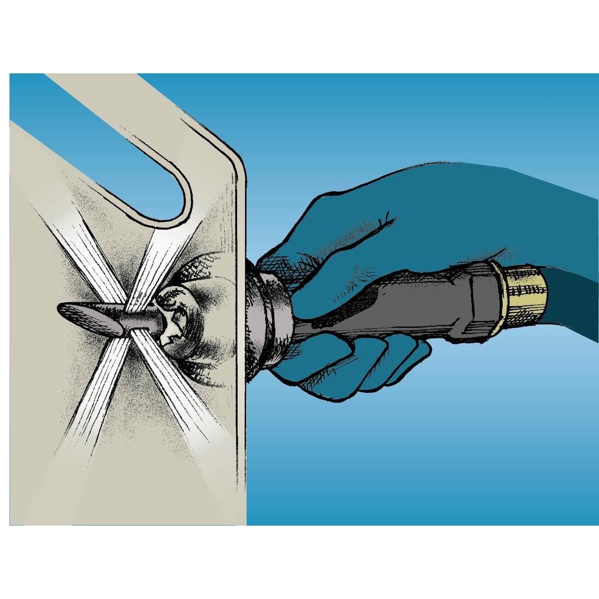 Jet Rinse Triple-Rinsing Nozzle