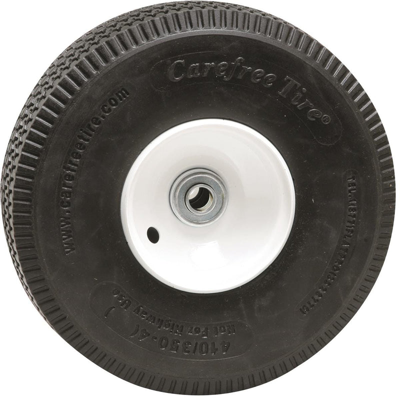 Low Speed Solid Sawtooth Cart Tire and Wheel Assembly