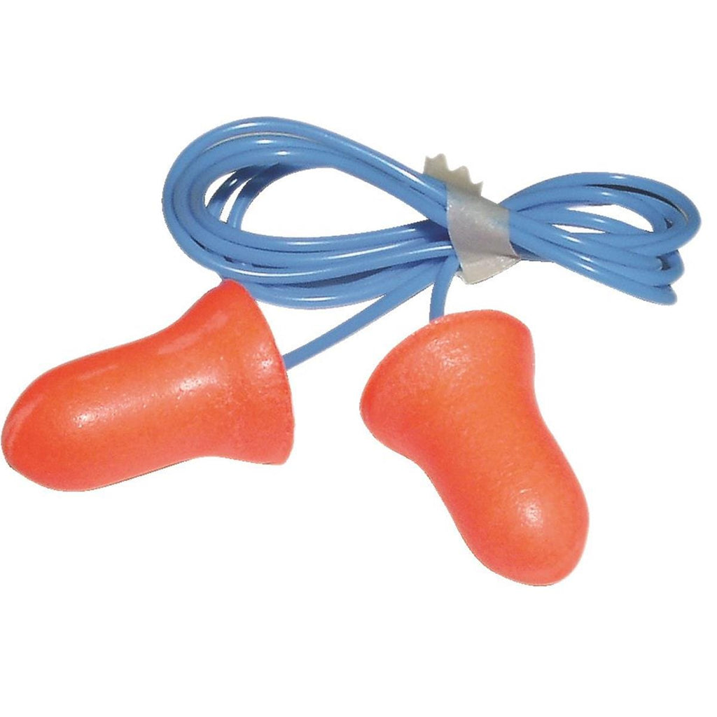 Orange Honeywell Howard Leight MAXIMUM Corded Earplugs, 100 pairs