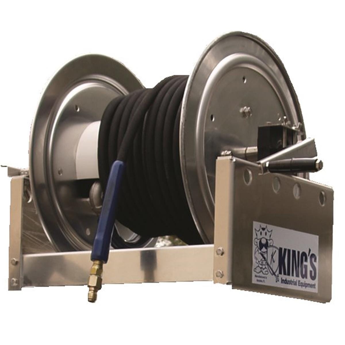 12"-dia. Reel with 100'L Hose