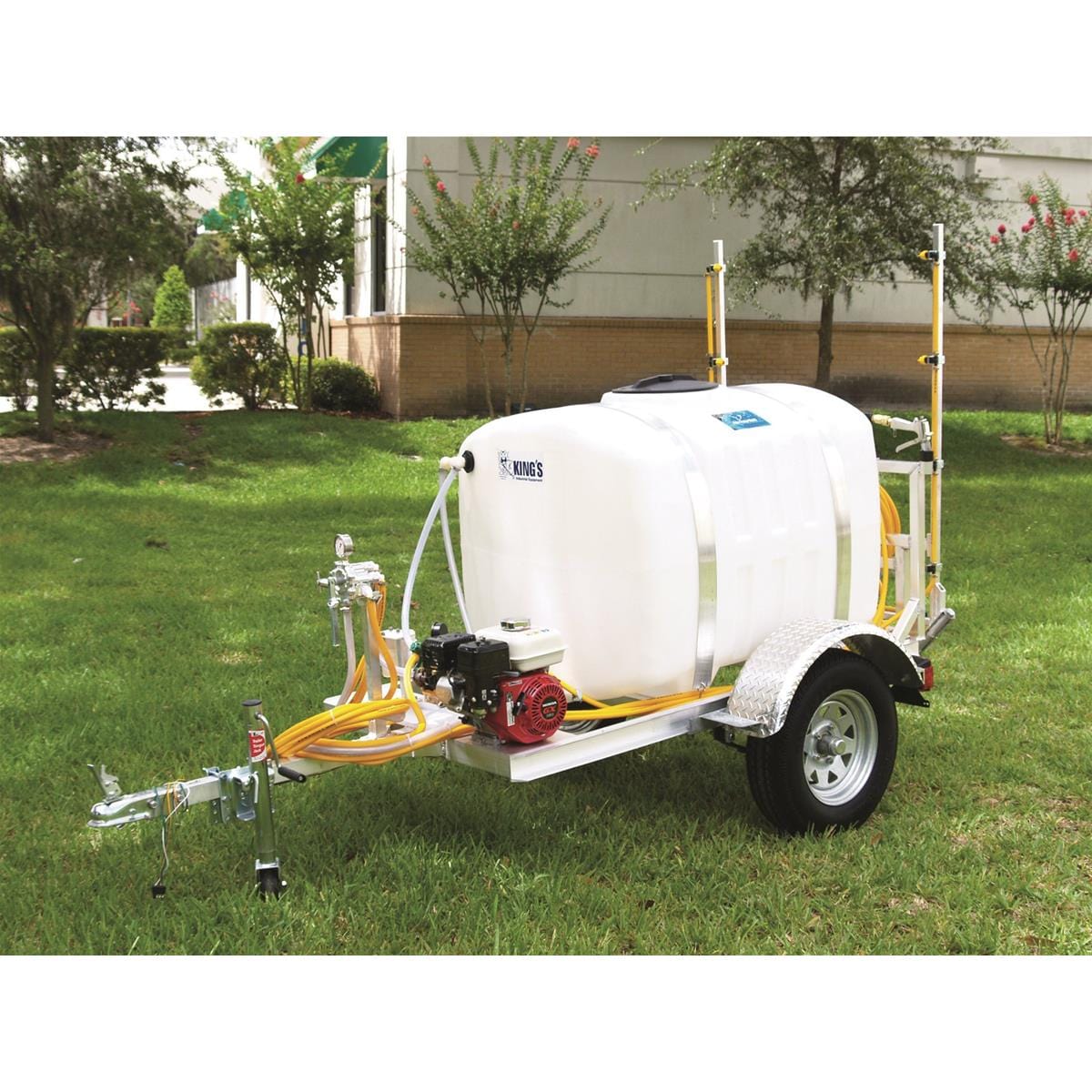 Trailer Spray Rigs Kings 200 Gallon Highway-Ready Trailer Sprayer with 12' Boom | Gemplers