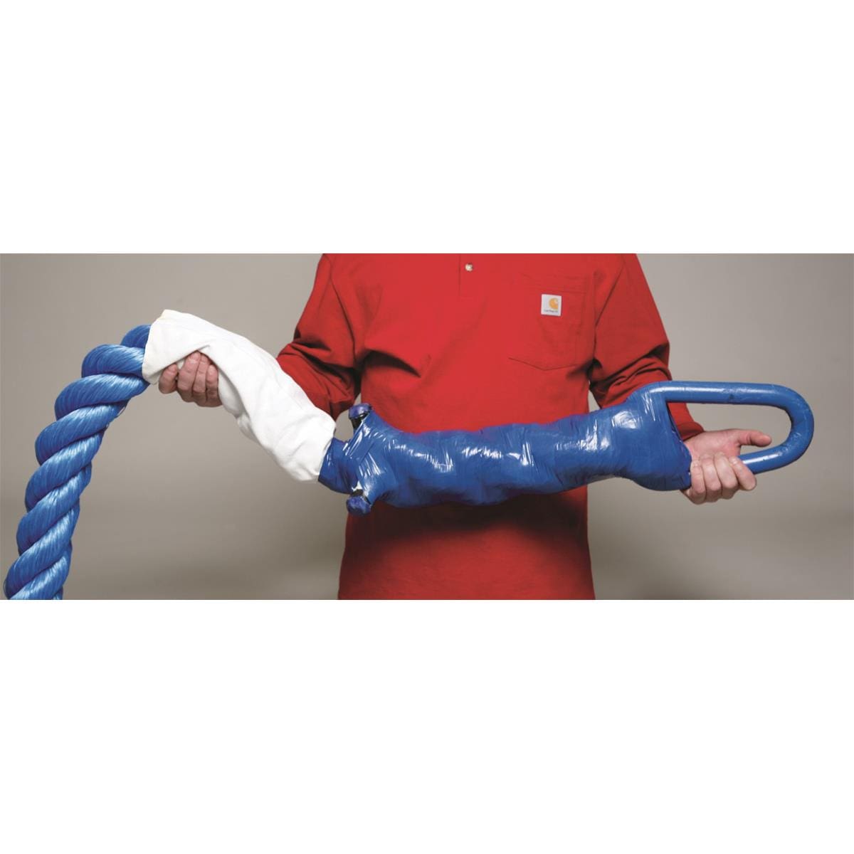 30'L Double D-Ring Tow Rope