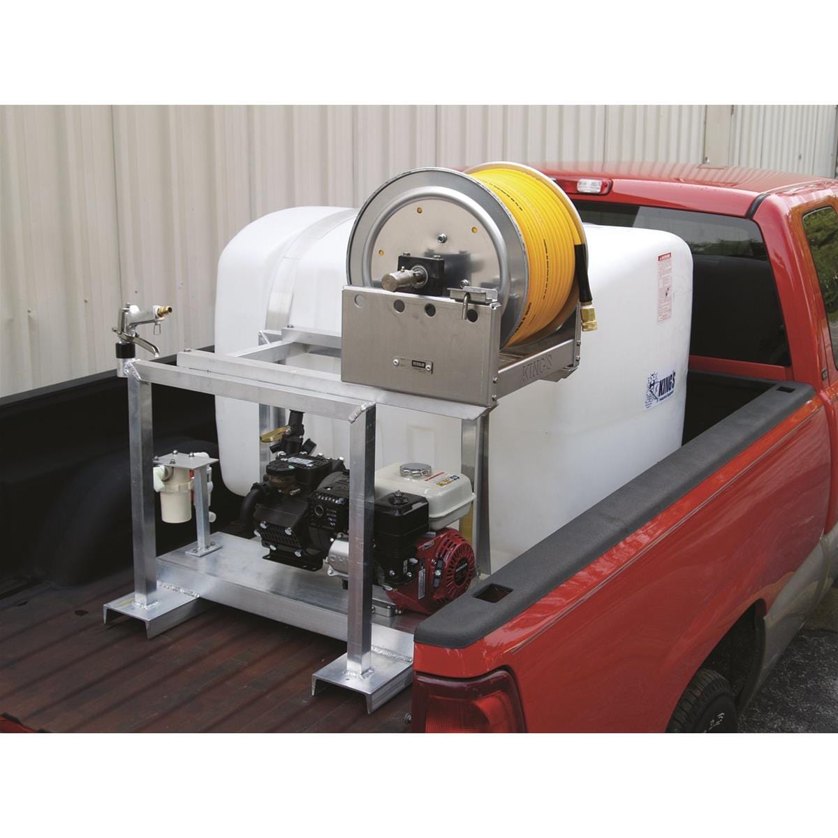 Kings 200 Gallon Skid Sprayer with Hose Reel