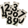 Self-adhesive Reflective Numbers, Pack of 10