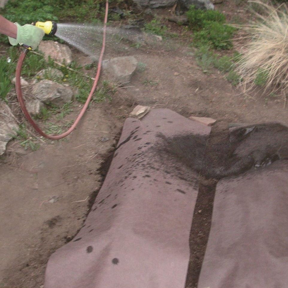 WeedGuard Plus 3-3-3 Fertilizer Enriched Biodegradable Paper Weed Barrier