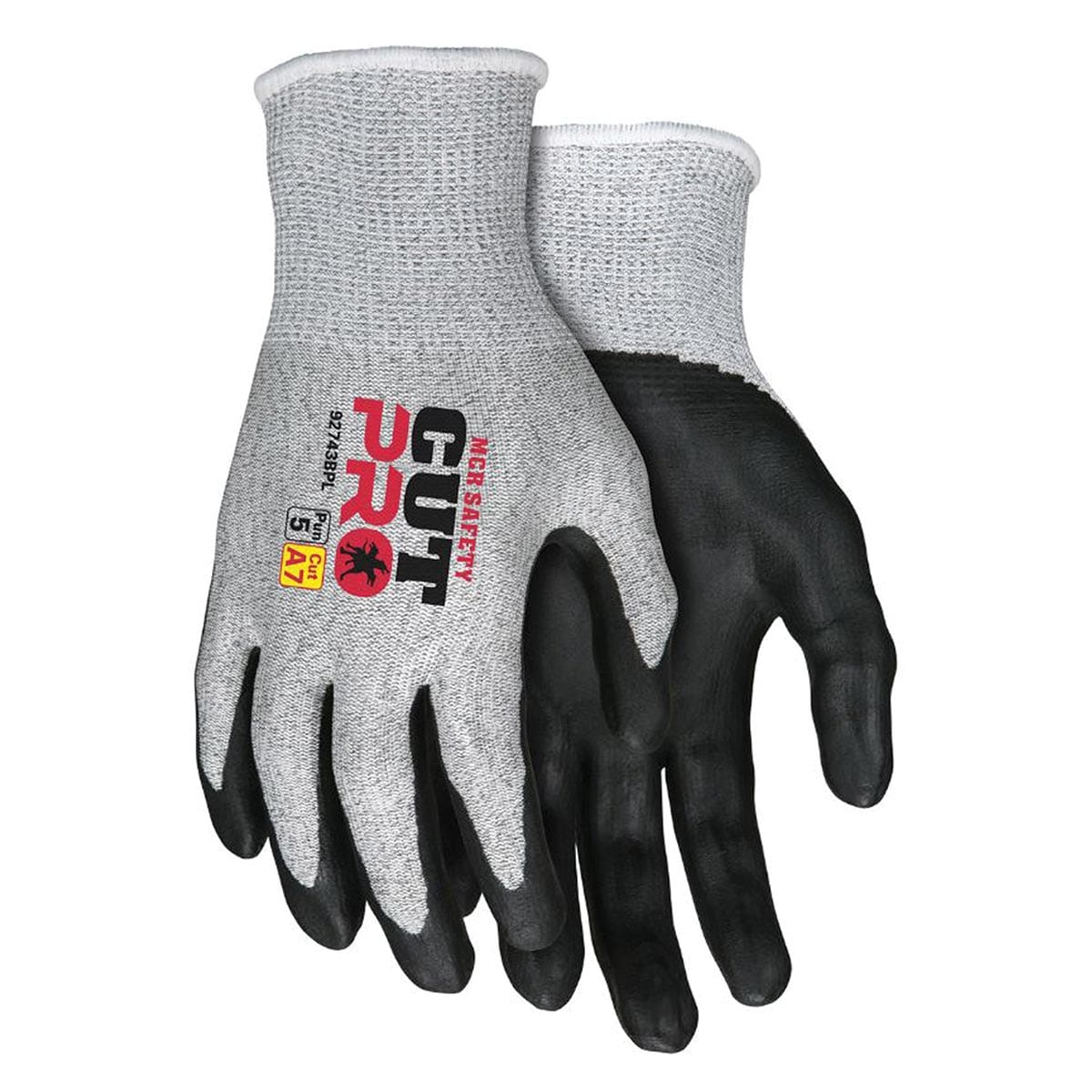 MCR Safety Cut Pro 13 Gauge Hypermax Shell Bi-Polymer Coated Gloves