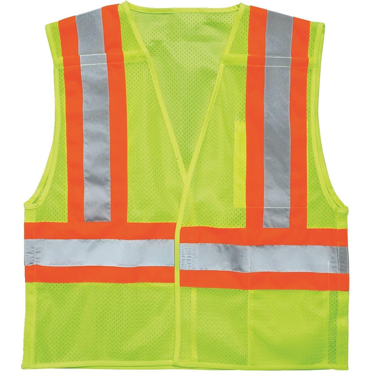 Lime Kishigo ANSI Class 2 Contrasting Ulta-Cool Hi-Vis Breakaway Safety Vest