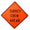 "Survey Crew Ahead" Roll-up Traffic Control Sign