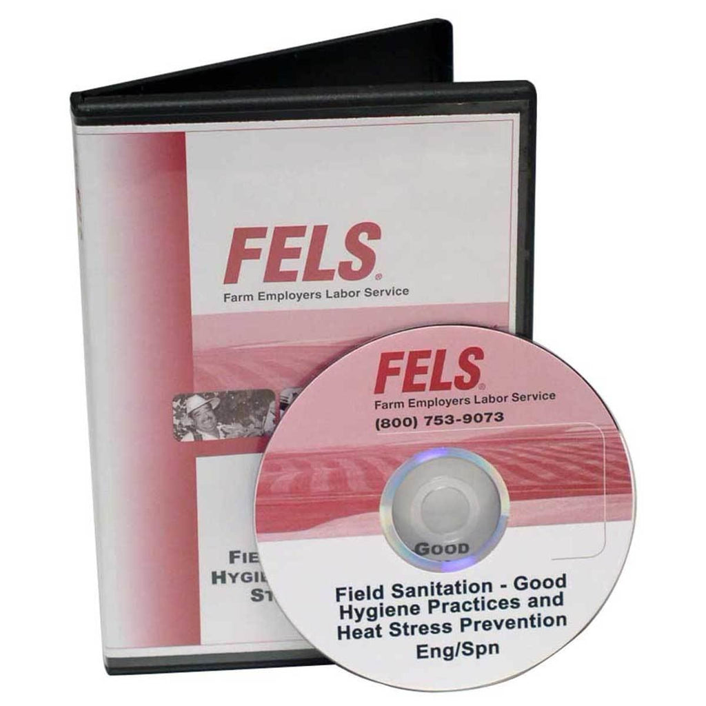 Bilingual Field Sanitation Training DVD